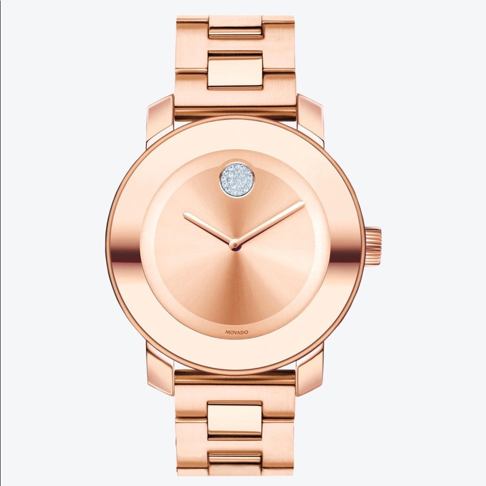 Movado Bold Watch Rose Gold